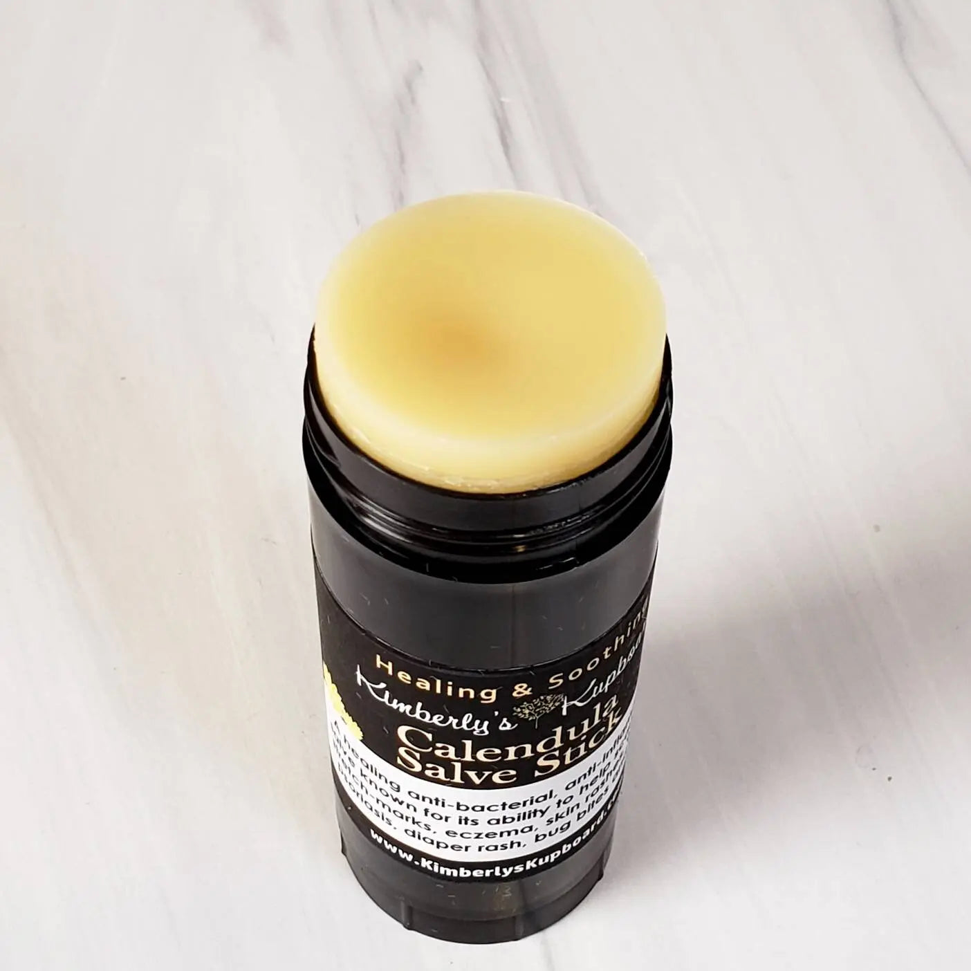 Calendula Herbal Salve, All Purpose Salve for Healing cuts, scratches, wounds, burns, diaper rash, acne, eczema, psoriasis, dry chapped skin Kimberlys Kupboard