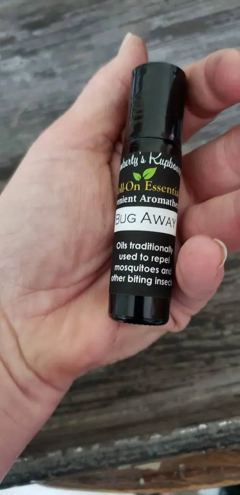 BUG AWAY! Roll-On Essential Oil--for Bug repellent, Aromatherapy Kimberlys Kupboard