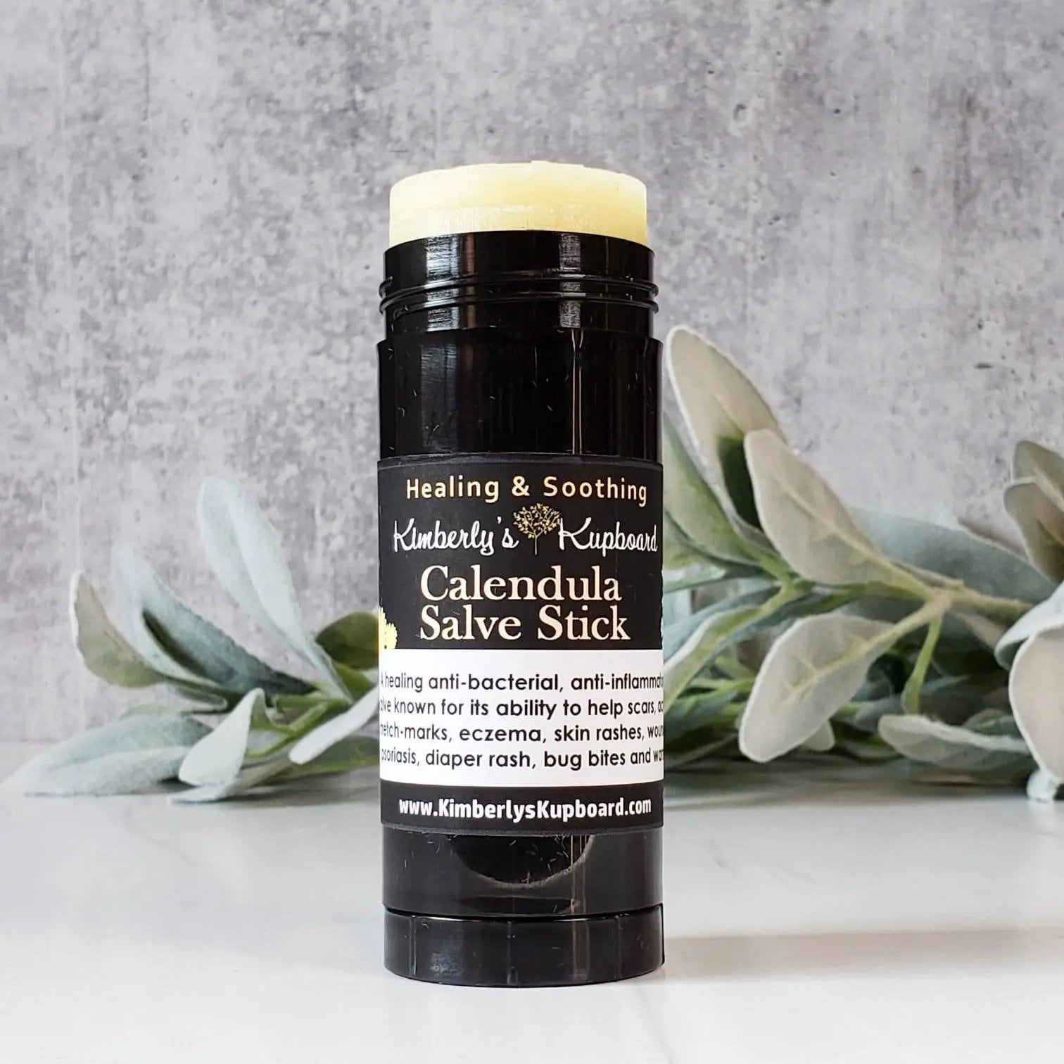 Calendula Herbal Salve, All Purpose Salve for Healing cuts, scratches, wounds, burns, diaper rash, acne, eczema, psoriasis, dry chapped skin Kimberlys Kupboard