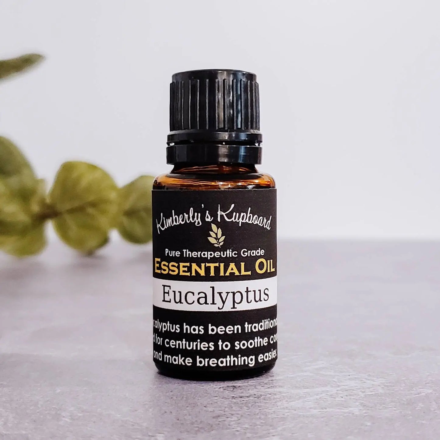 Eucalyptus-- Pure Therapeutic Grade Essential Oil Kimberlys Kupboard