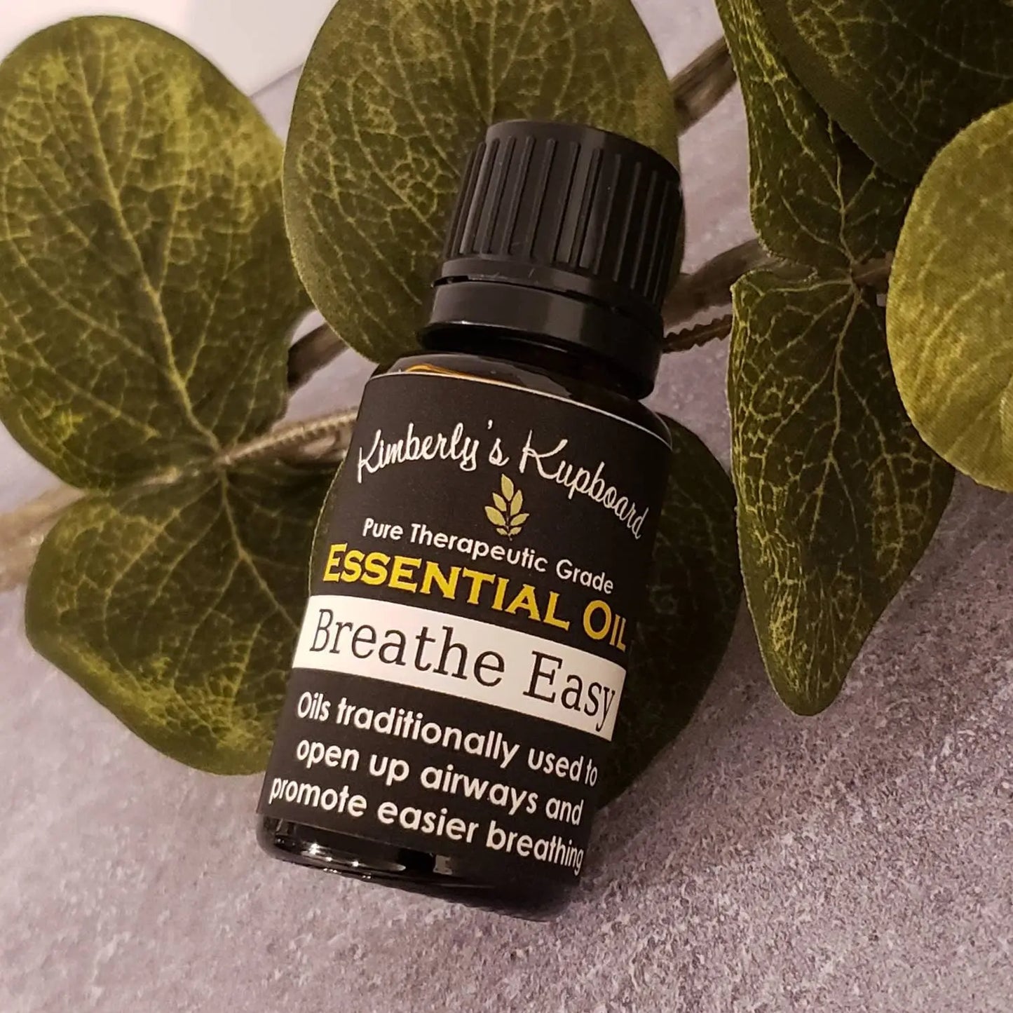 Breathe Easy Oil Blend for congestion and sinuses Kimberlys Kupboard