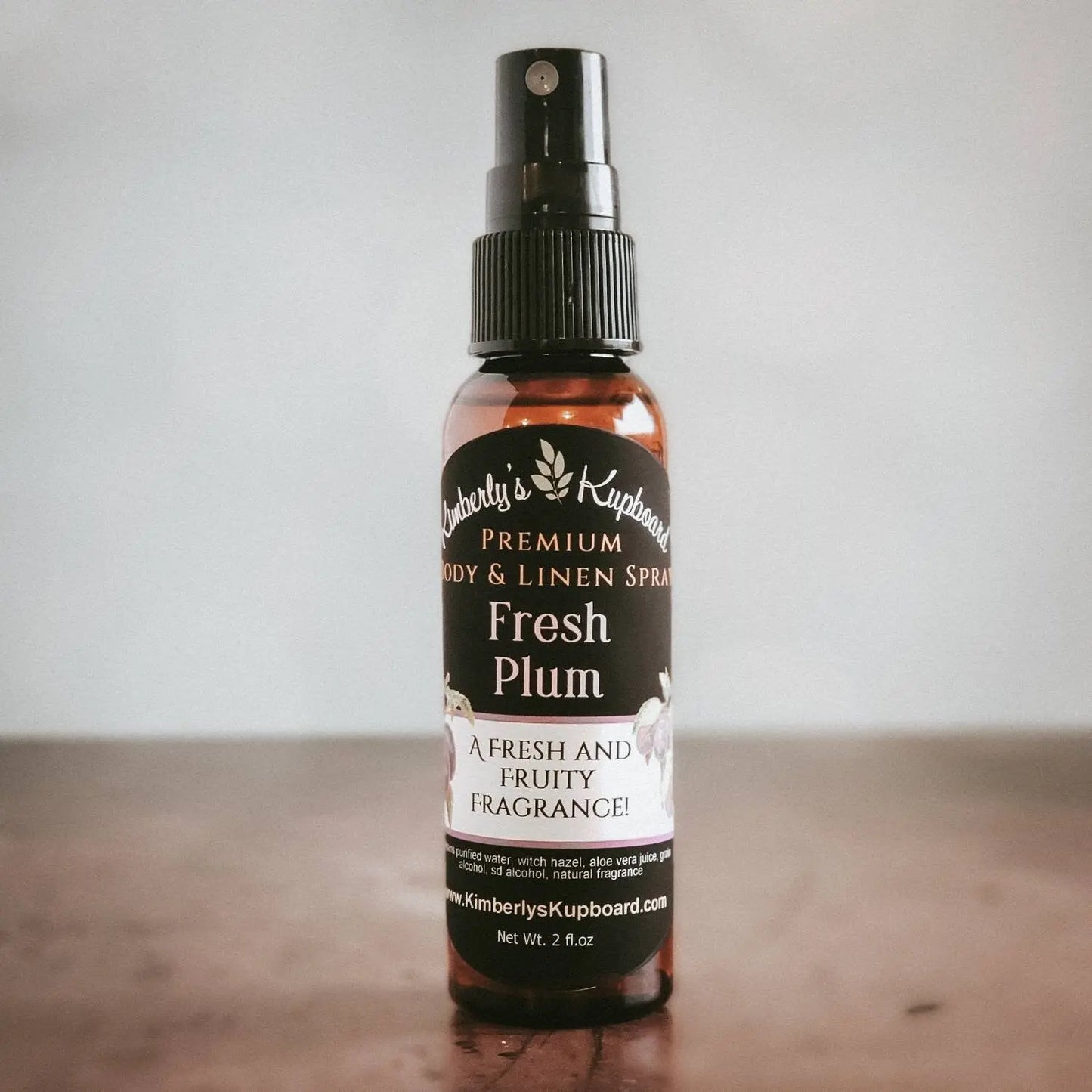 Fresh Plum Premium Body & Linen Spray Kimberlys Kupboard