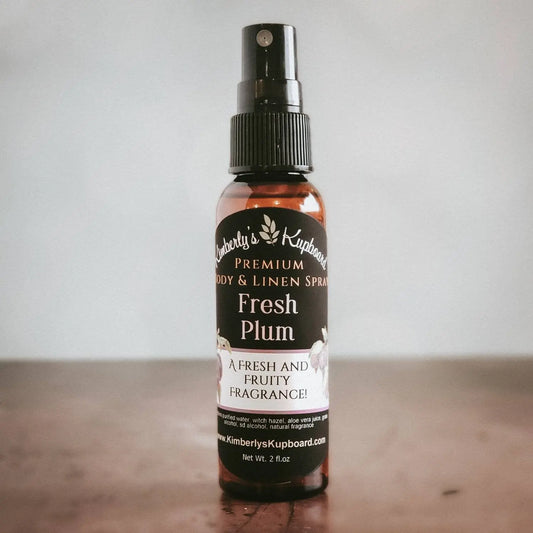 Fresh Plum Premium Body & Linen Spray Kimberlys Kupboard
