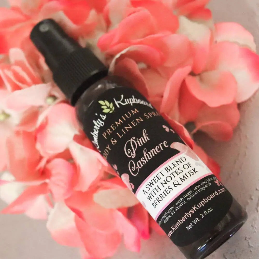 Pink Cashmere Premium Body and Linen Spray Kimberlys Kupboard