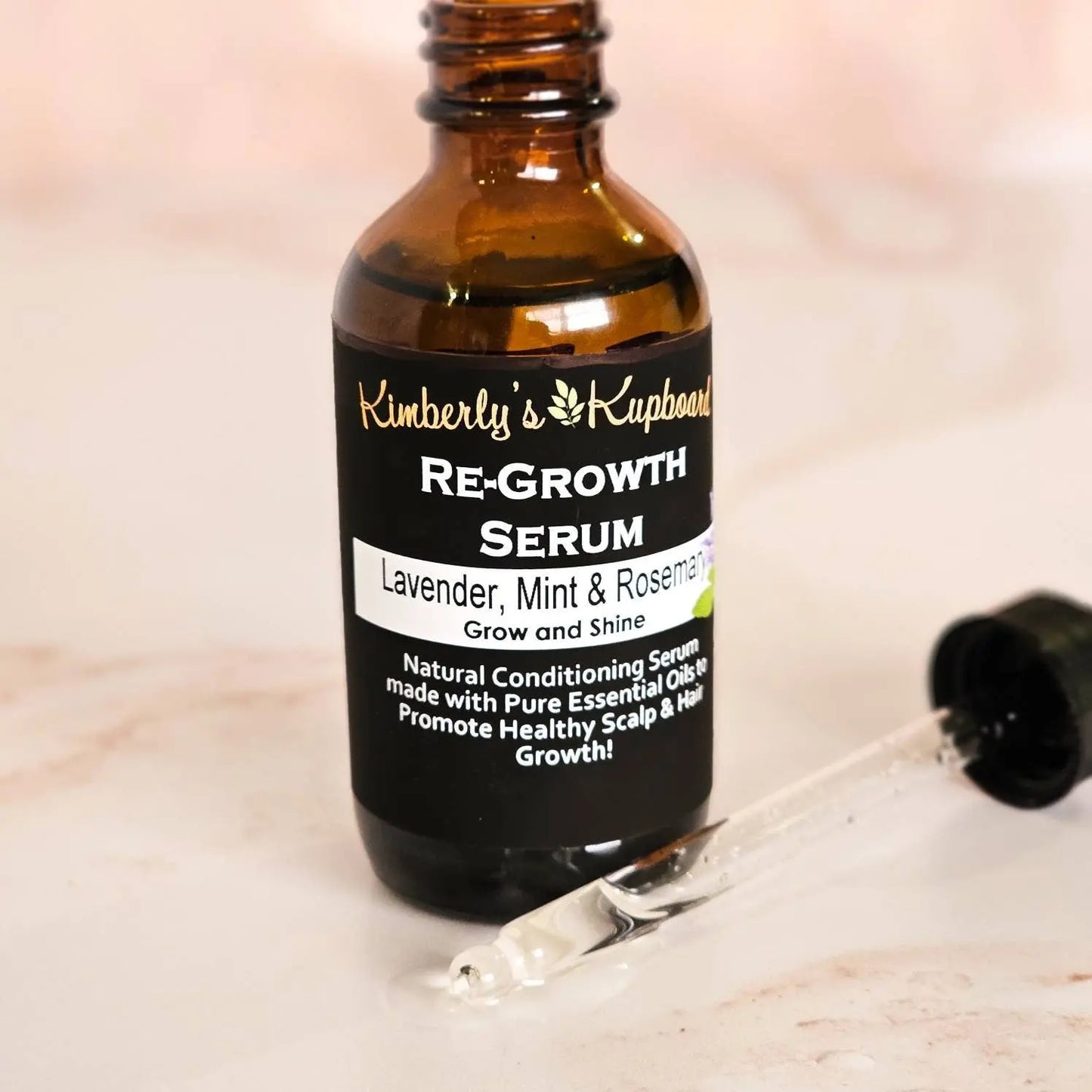 Re-Growth Natural Serum Treatment for Hair Loss Kimberlys Kupboard
