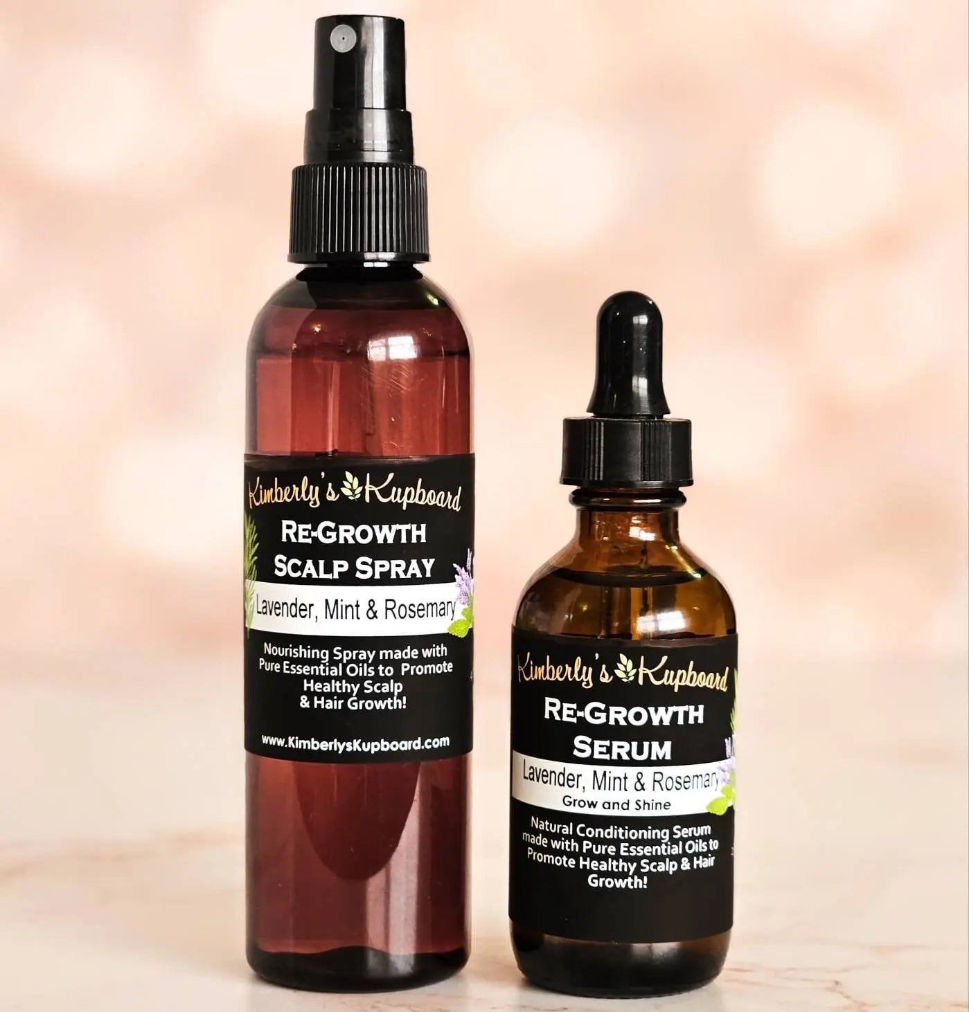 Re-Growth Natural Serum Treatment for Hair Loss Kimberlys Kupboard