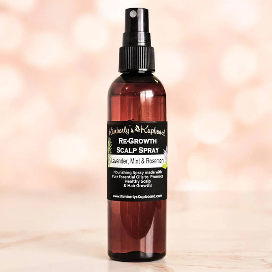 Re-Growth Natural Scalp Spray for Hair Loss Kimberlys Kupboard
