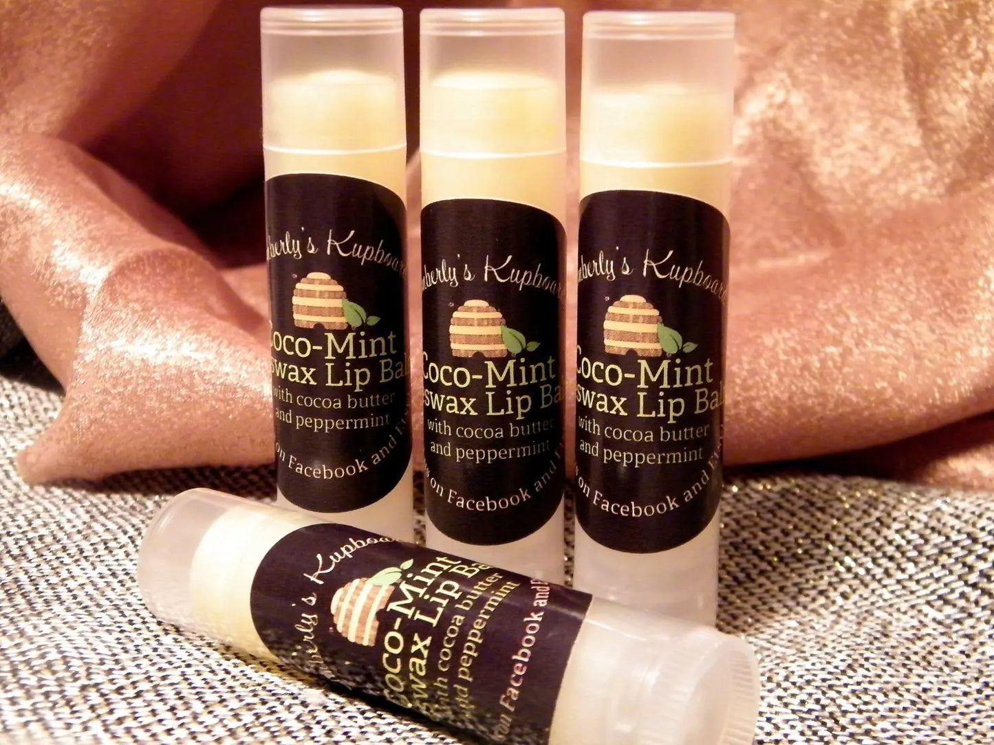 Coco-Mint Beeswax Lip Balm Kimberlys Kupboard